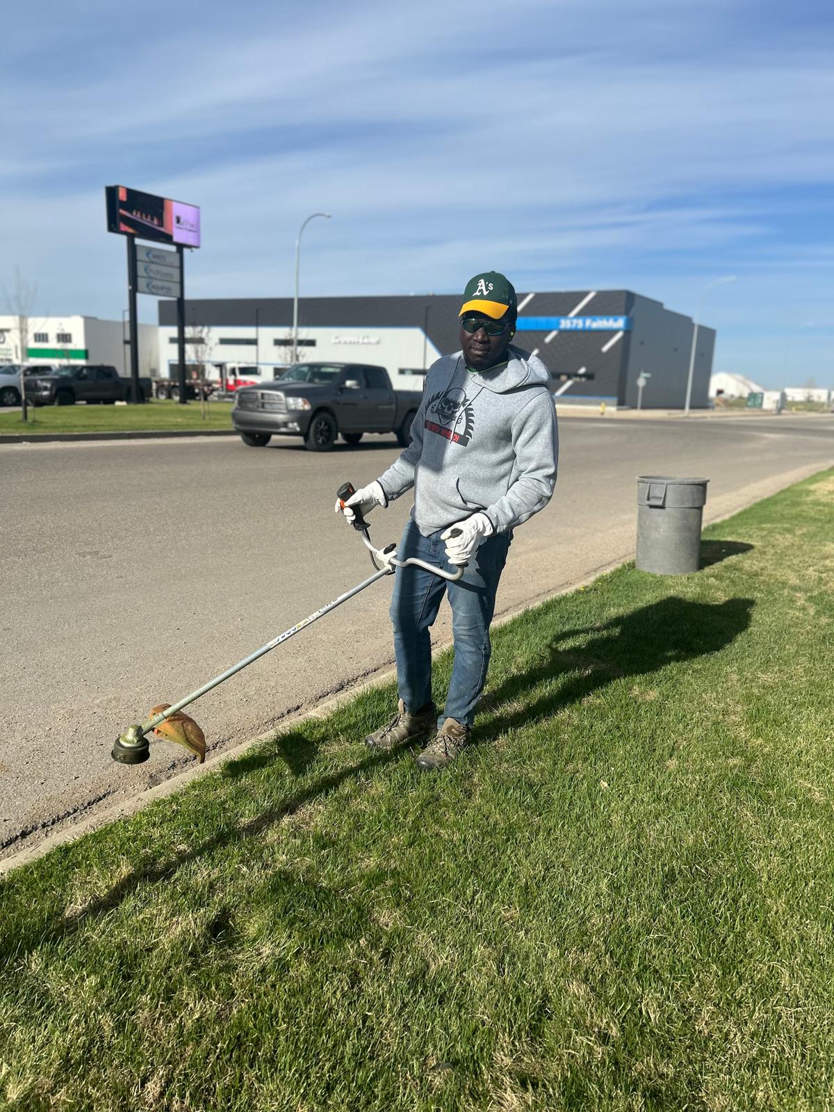 Fall cleanup service example